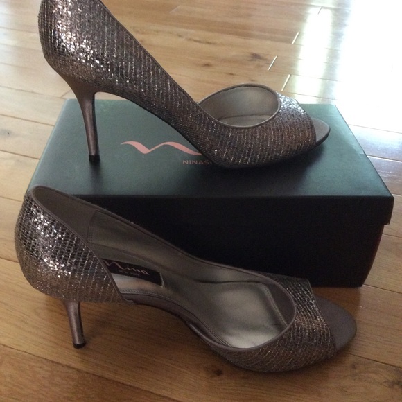 Nina peep toe heels - Picture 4 of 5